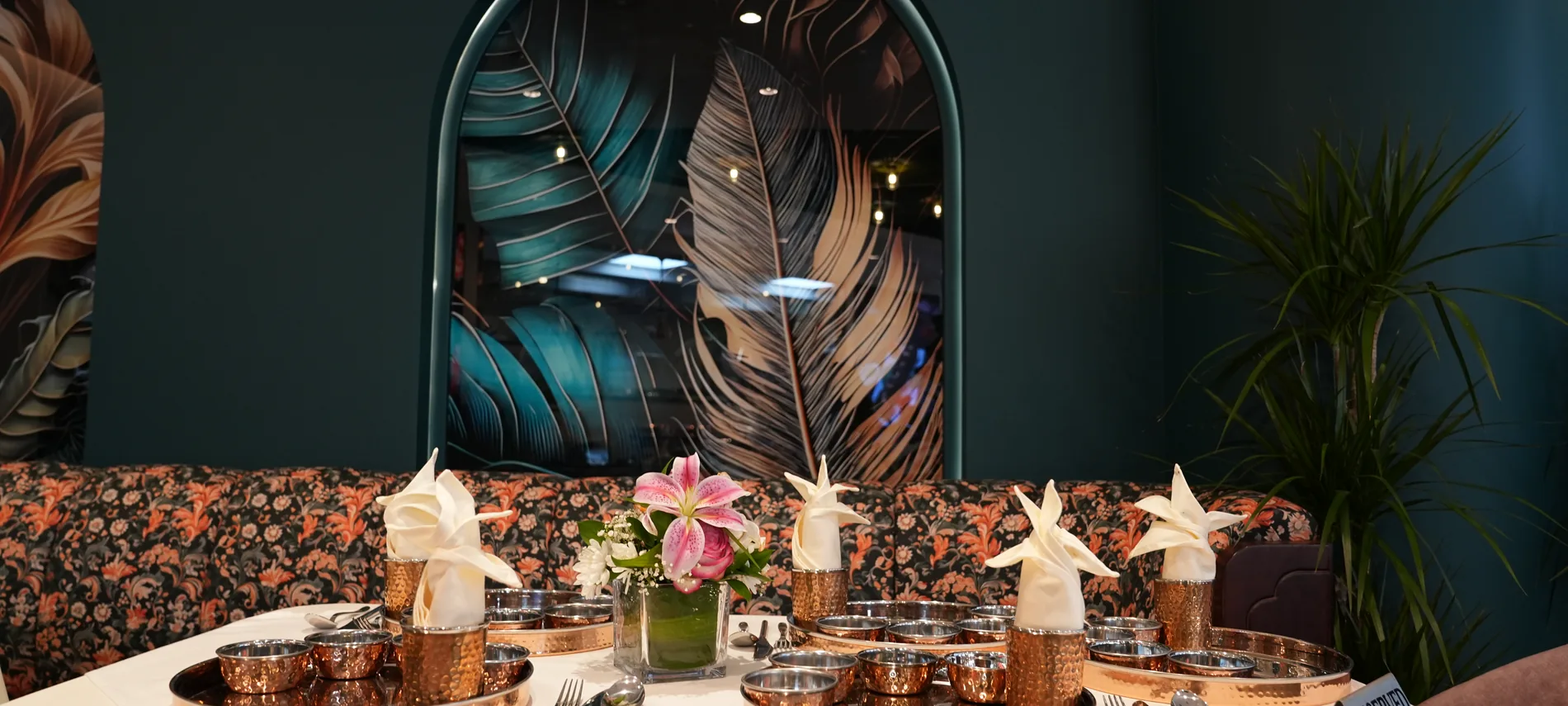 House of Kabila — dining room interior, Dubai